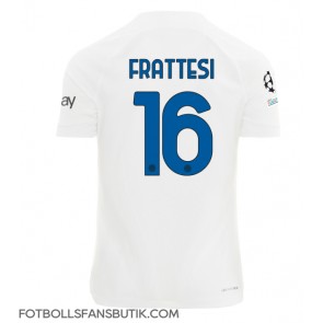 Inter Milan Davide Frattesi #16 Replika Bortatröja 2023-24 Kortärmad